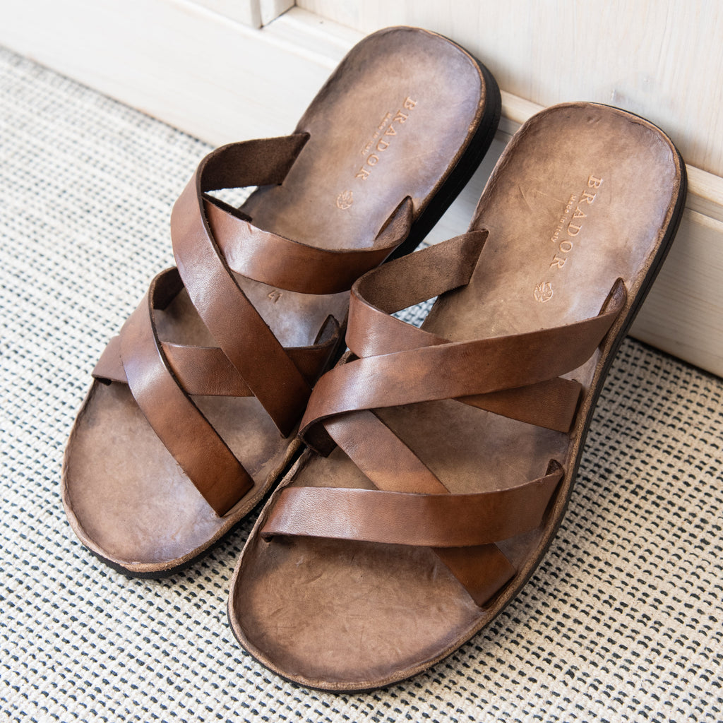 Men's Leather Sandals | Brador Men's Leather Sandals | Brador