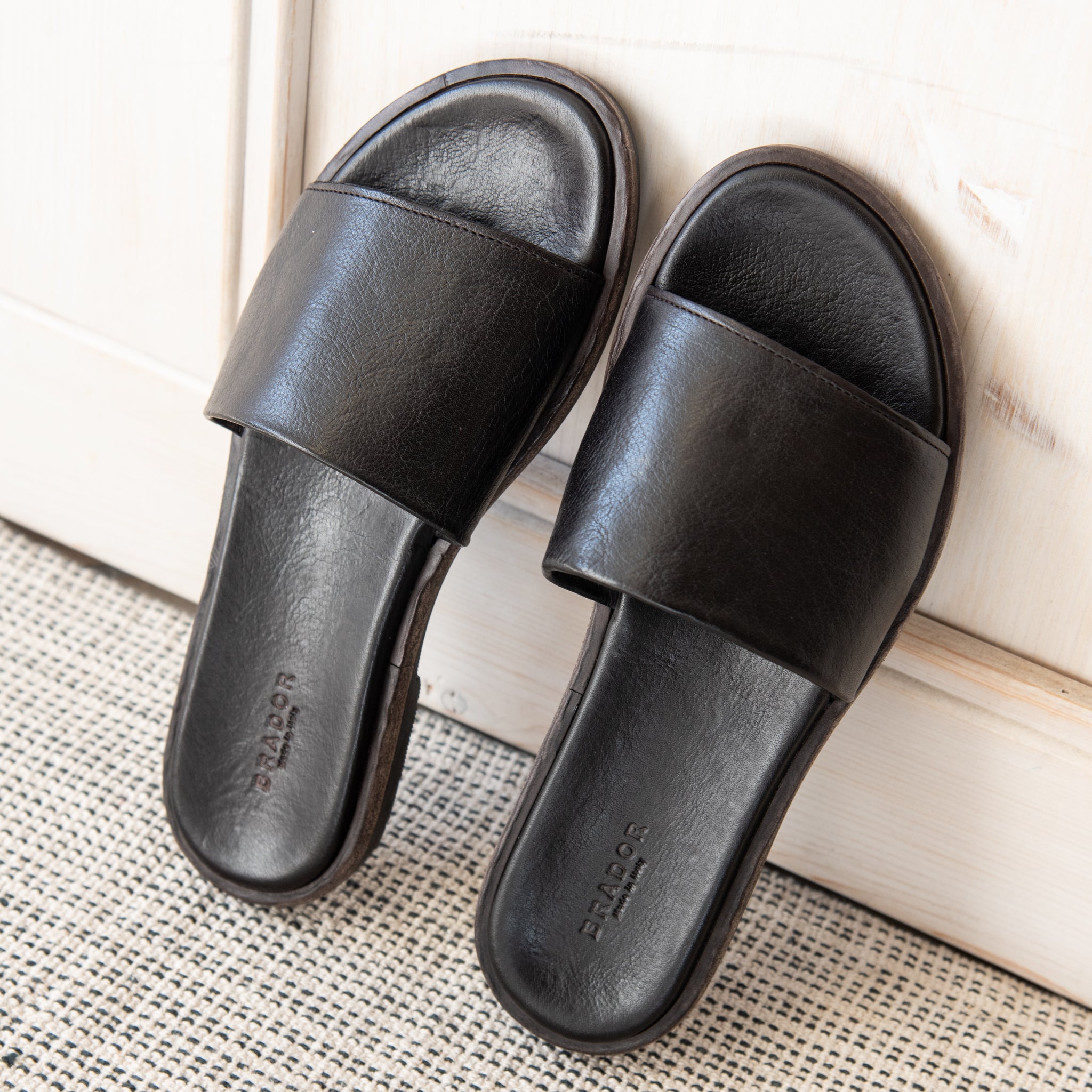 BRANDO BLACK Men's sandals - Brador Shop Online